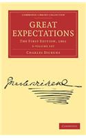 Great Expectations 3 Volume Set: The First Edition, 1861