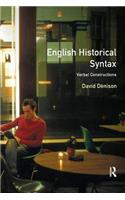 English Historical Syntax