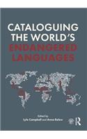 Cataloguing the World's Endangered Languages