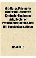 Middlesex University Middlesex University: Trent Park, Lansdown Centre for Electronic Arts, Doctor of Ptrent Park, Lansdown Centre for Electronic Arts, Doctor of Professional Studies, Oak Hil(English)