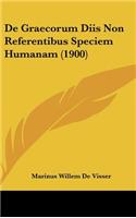 de Graecorum Diis Non Referentibus Speciem Humanam (1900)