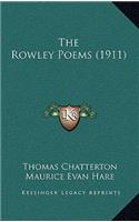 Rowley Poems (1911)