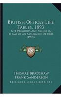 British Offices Life Tables, 1893