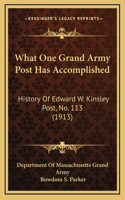 What One Grand Army Post Has Accomplished
