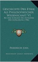 Geschichte Der Ethik Als Philosophischer Wissenschaft V1