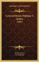 Le Second Hymne Delphique A Apollon (1897)