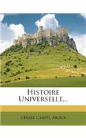 Histoire Universelle...