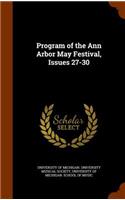 Program of the Ann Arbor May Festival, Issues 27-30
