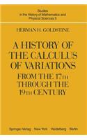 History of the Calculus of Variations from the 17th Through the 19th Century