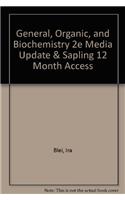 General, Organic, and Biochemistry 2e Media Update & Sapling 12 Month Access