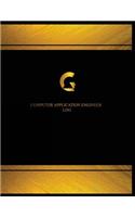 Computer Application Engineer Log (Log Book, Journal - 125 pgs, 8.5 X 11 inches): Computer Application Engineer Logbook (Black cover, X-Large)(Centurion Logbooks/Record Books)