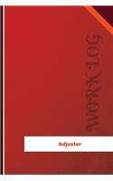 Adjuster Work Log: Work Journal, Work Diary, Log - 120 pages, 6 x 9 inches(Orange Logs/Work Log)