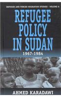 Refugee Policy in Sudan 1967-1984: (Forced Migration)