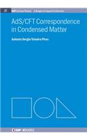Ads/Cft in Condensed Matter