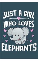 Just a girl who loves elephants