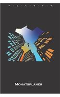 Parkour Skyline Monatsplaner