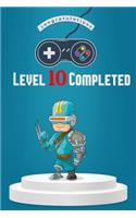 Congratulations Level 10 Completed