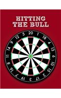 Hitting The Bull: Sketchbook journal drawing book and paper dartboards pad for adults and kids