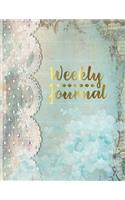 Weekly Journal: 8.5 x 11 Daily Planner Organizer Notebook For All Your Home, School And Business Schedule Needs