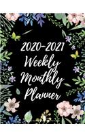 2020-2021 Calendar Weekly And Monthly Planner