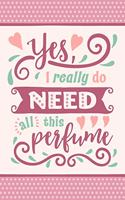 Yes, I Really Do Need All This Perfume: Perfume Review Journal