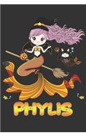 Phylis: Phylis Halloween Beautiful Mermaid Witch Want To Create An Emotional Moment For Phylis?, Show Phylis You Care With This Personal Custom Gift With Ph