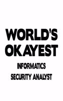 World's Okayest Informatics Security Analyst