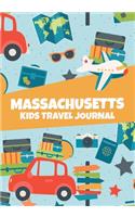 Massachusetts Kids Travel Journal: Vacation Diary to Write In with Prompts, Adventures Log Book for Doodling, Writing & Sketching