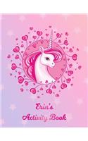 Erin's Activity Book