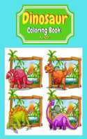 Dinosaur Coloring Book for Kids