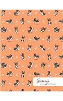Basenji Ruled Notebook