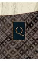 Monogram Q Notebook: (Luxury One 150 Lined)