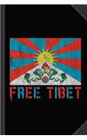 Free Tibet Journal Notebook