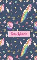 Unicorn Party Sweets Sketchbook for Doodling and Drawing