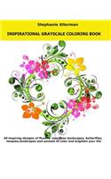 Inspirational Grayscale Coloring Book