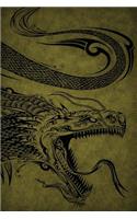 Dragon Notebook: Blank Journal Diary Memoir Log Logue(57 Tattoo You 150 Lined)