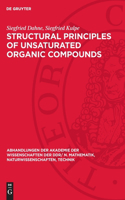 Structural Principles of Unsaturated Organic Compounds