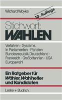 Stichwort: Wahlen: Wähler -- Parteien -- Wahlverfahren