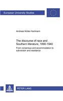 The Discourse of Race and Southern Literature, 1890-1940