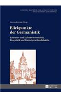 Blickpunkte der Germanistik