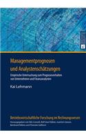 Managementprognosen Und Analystenschaetzungen