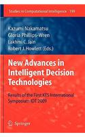 New Advances in Intelligent Decision Technologies