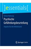 Psychische Gefährdungsbeurteilung