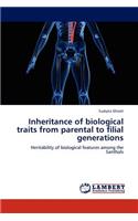 Inheritance of biological traits from parental to filial generations