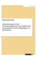 Markenstrategien in der Versicherungsbranche. Ein Vergleich der zwei größten Versicherungsgruppen in Deutschland