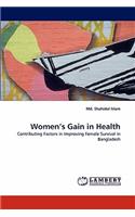 Women's Gain in Health