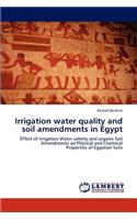 Irrigation water quality and soil amendments in Egypt