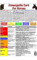 Homeopathy Card for Horses