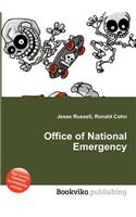 Office of National Emergency
