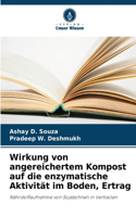Wirkung von angereichertem Kompost auf die enzymatische Aktivität im Boden, Ertrag